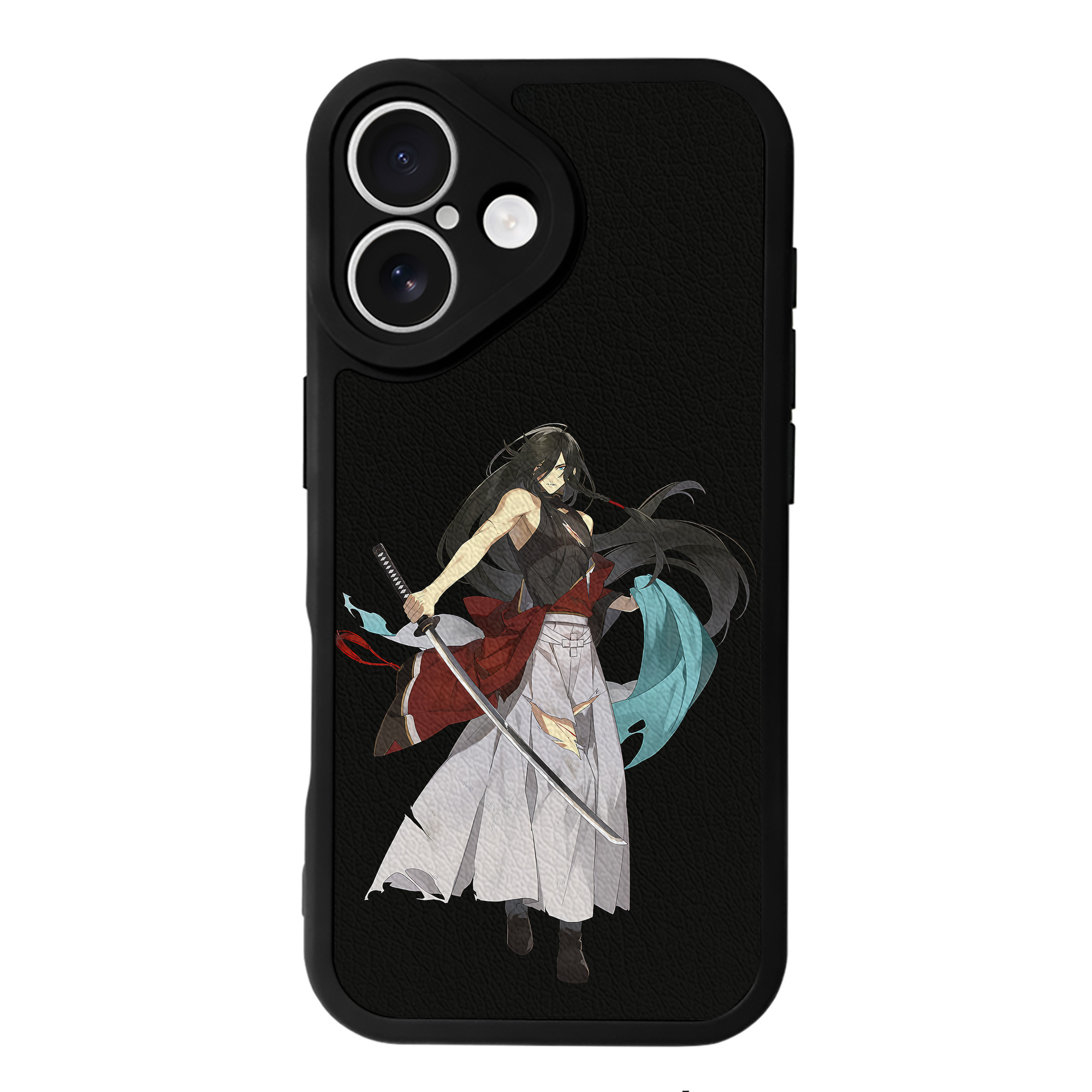 （画像用） 刀剣乱舞 Touken Ranbu 【iPhone 16シリーズ対応】シリコンスマホケース（レザー調） 材質：シリコン